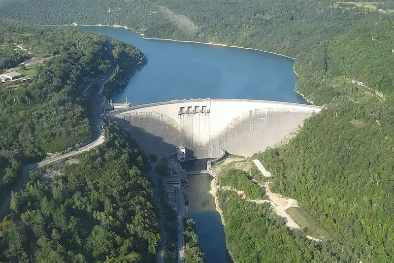 le barrage du Coiselet