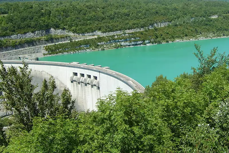 Le barrage de Vouglans